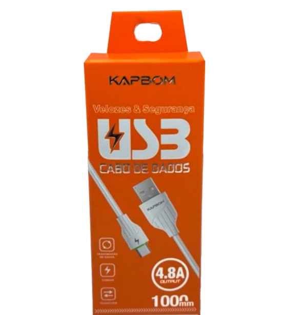  - Cabos V8 - Kapbom    Cod. CABO V8 1 METRO KA-327-V8 